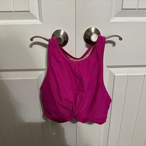 Kona Sol Magenta Swim Top- Large